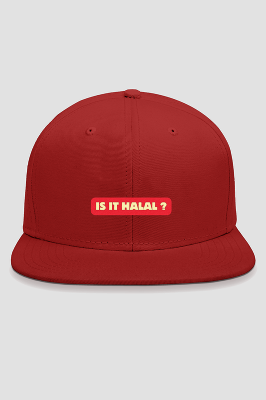 Is It Halal Embroidery Snapback Cap