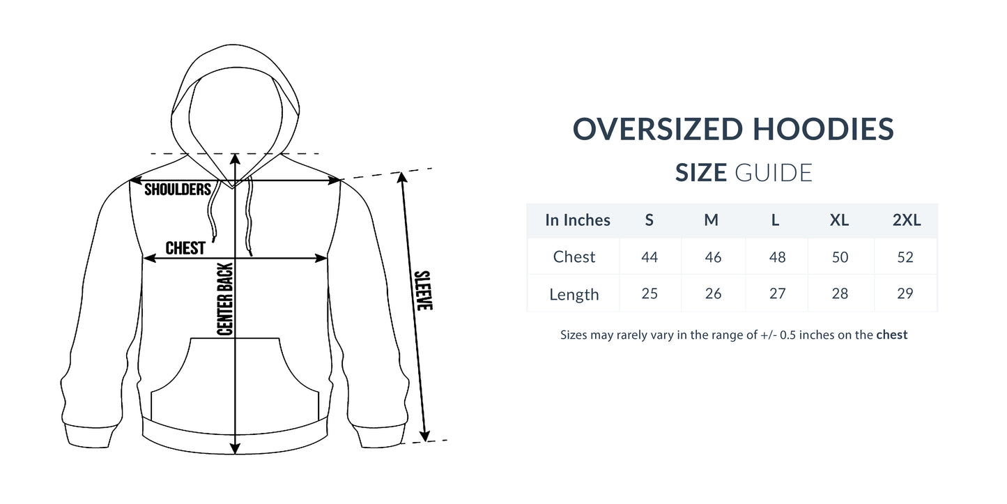 Muslim Superman Oversized Hoodie