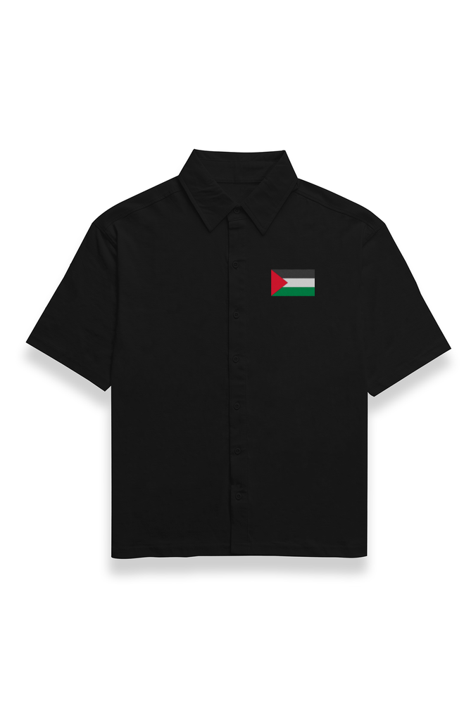 Palestine Flag Oversized Shirt