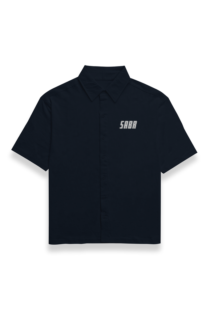 Sabr Embroidery Oversized Shirt