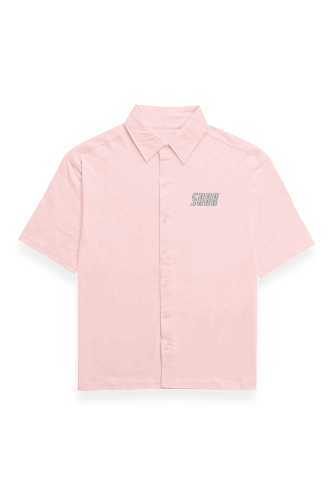 Sabr Embroidery Oversized Shirt