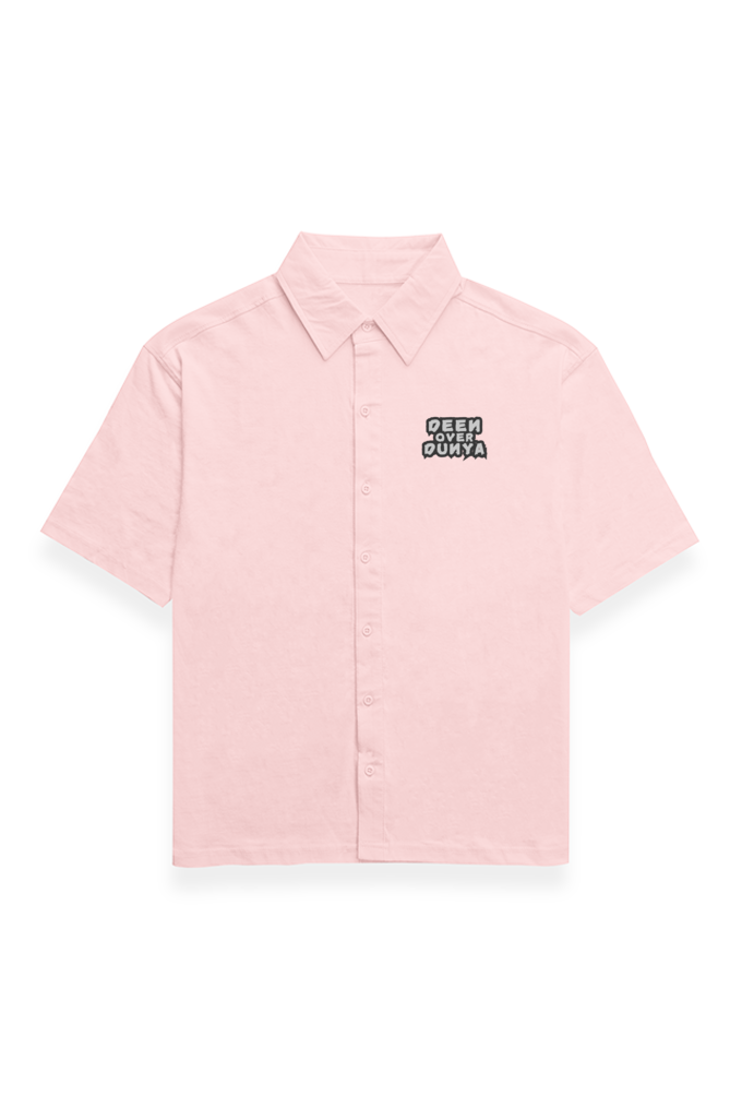 Deen Over Dunya BW Oversized Shirt