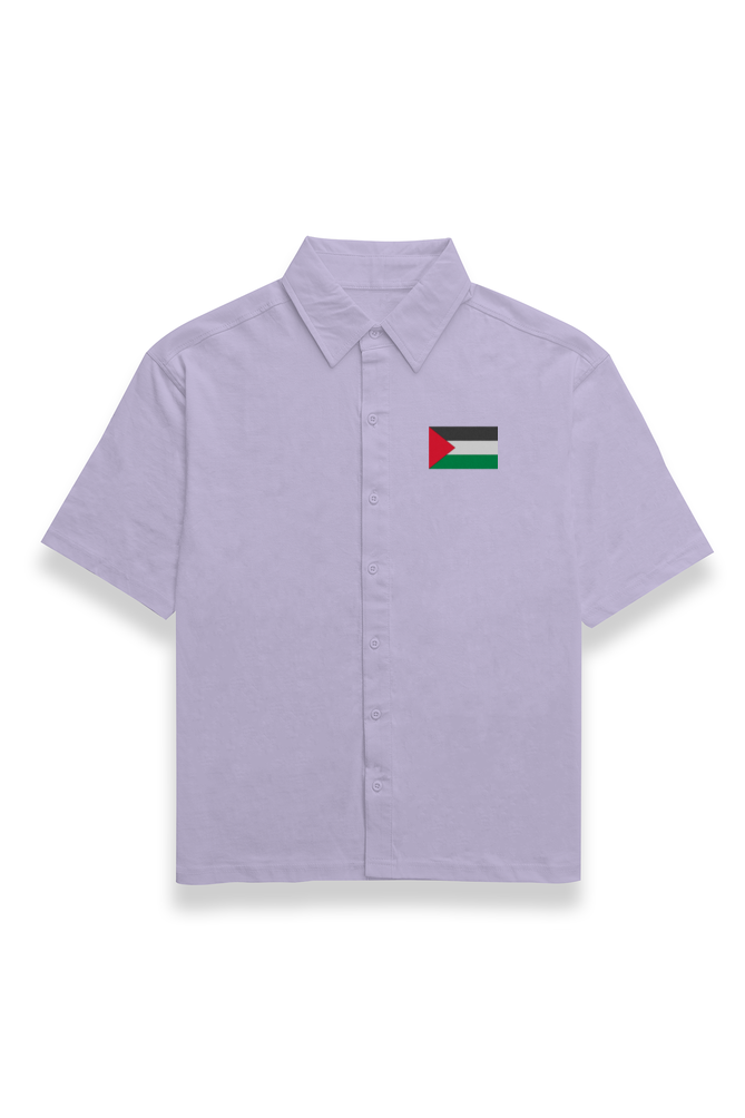 Palestine Flag Oversized Shirt