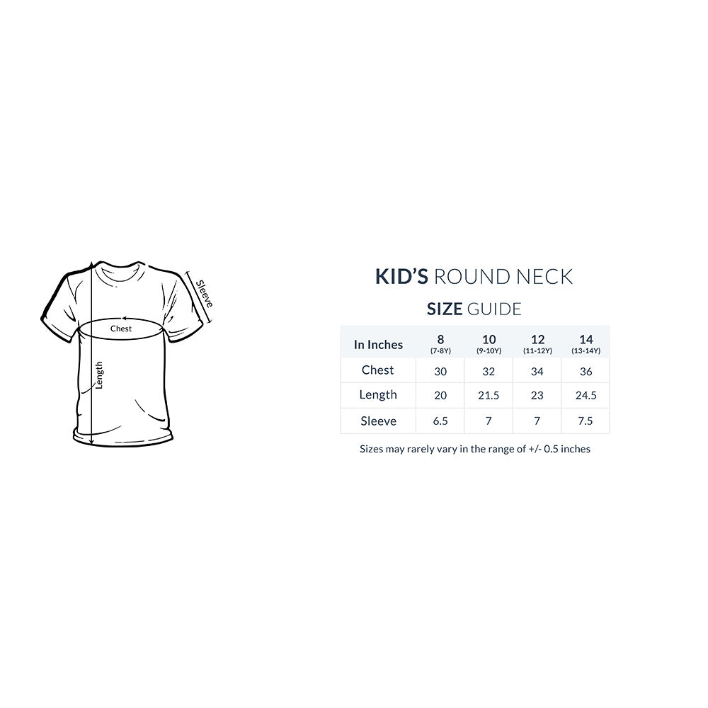 Shukr PY Kids Half Sleeve Tshirt