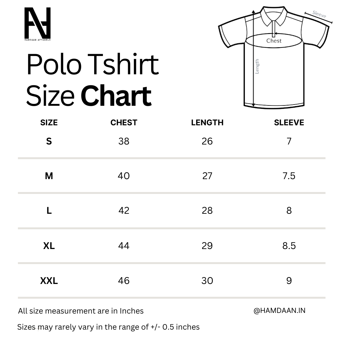 Hamdaan Solid Colors Polo