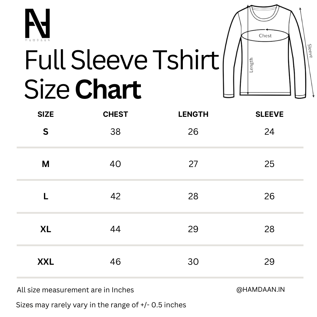 Salam Multicolor Full Sleeve Tshirt