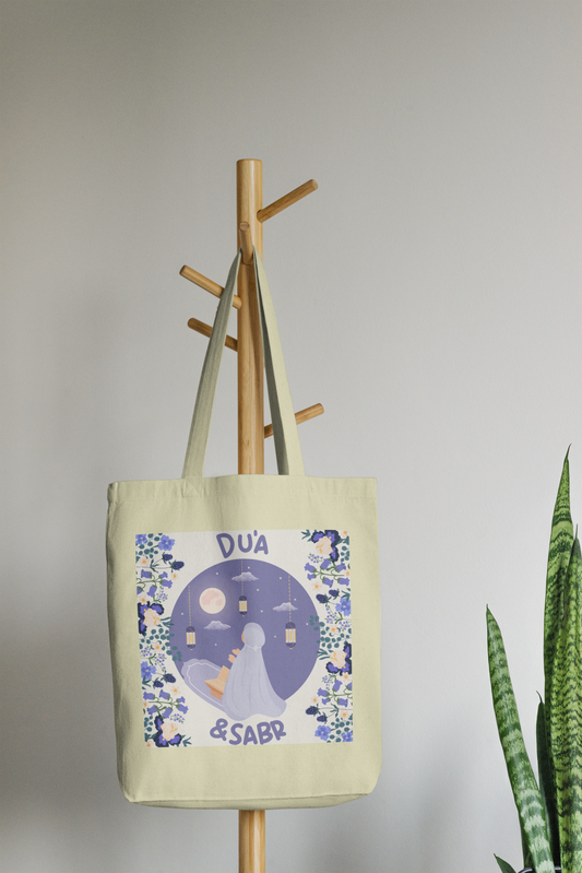 Dua and Sabr Tote Bag
