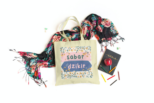 Sabr Dzikir Tote Bag