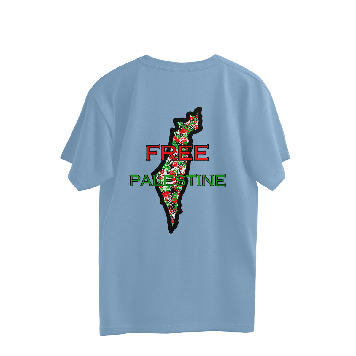 Free Palestine Oversize Tshirt