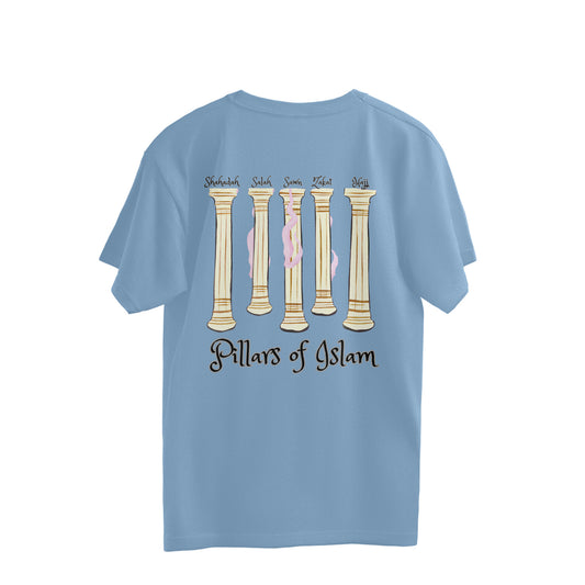 Five Pillars of Islam B Oversized Tshirt