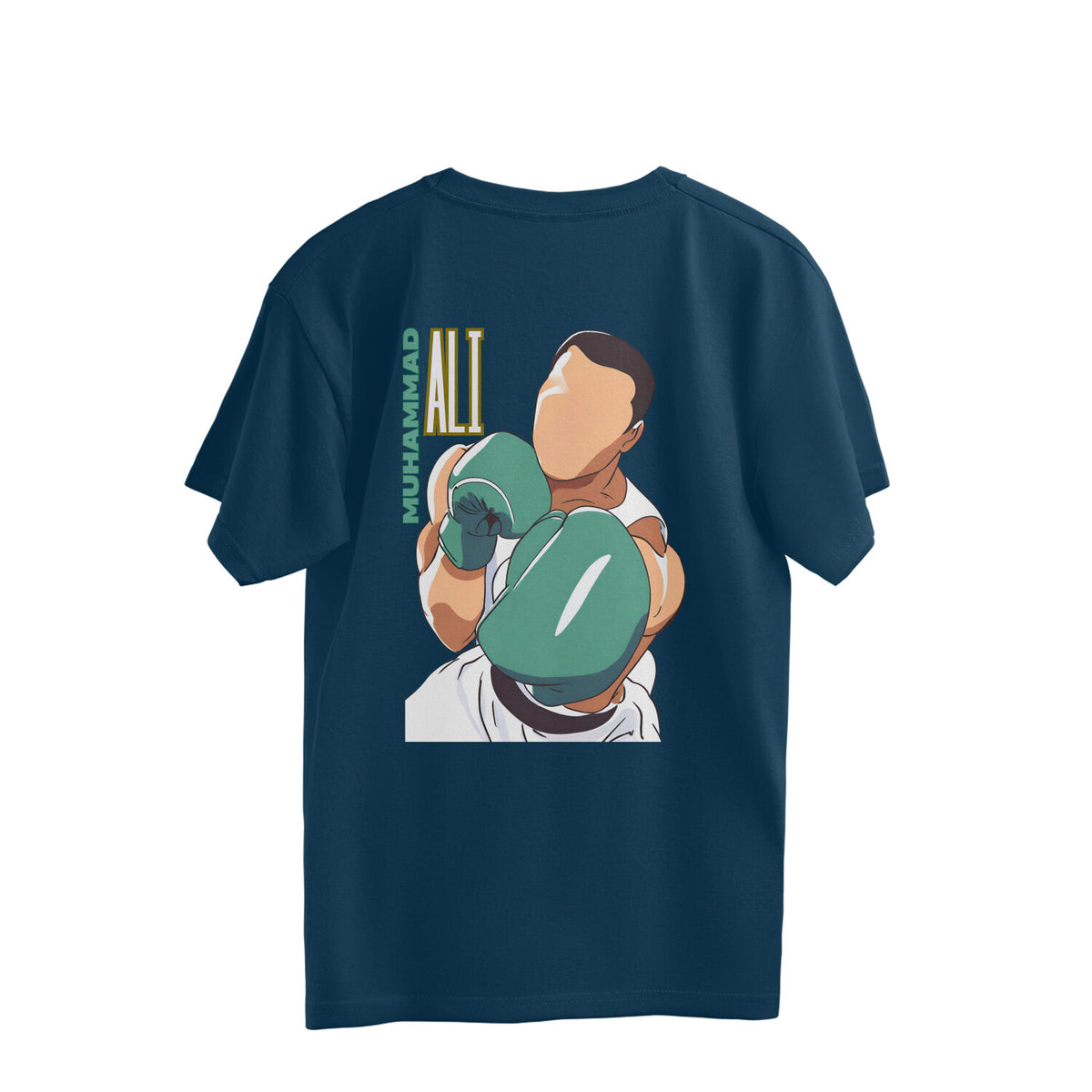 Muhammad Ali Butterfly Bee Quotation Oversized Tshirt