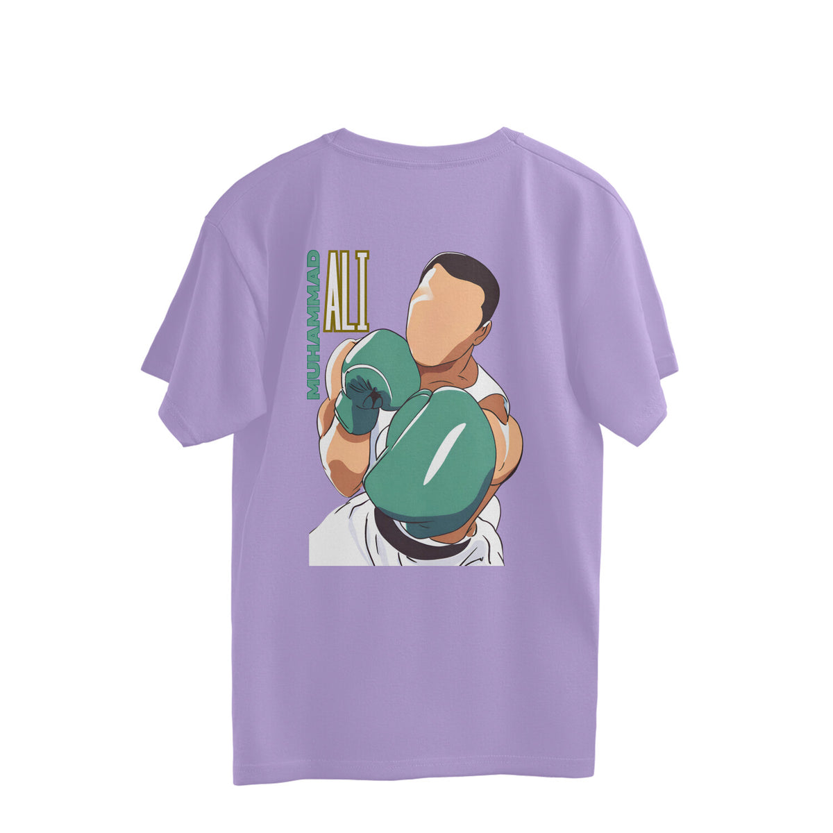 Muhammad Ali Butterfly Bee Quotation Oversized Tshirt