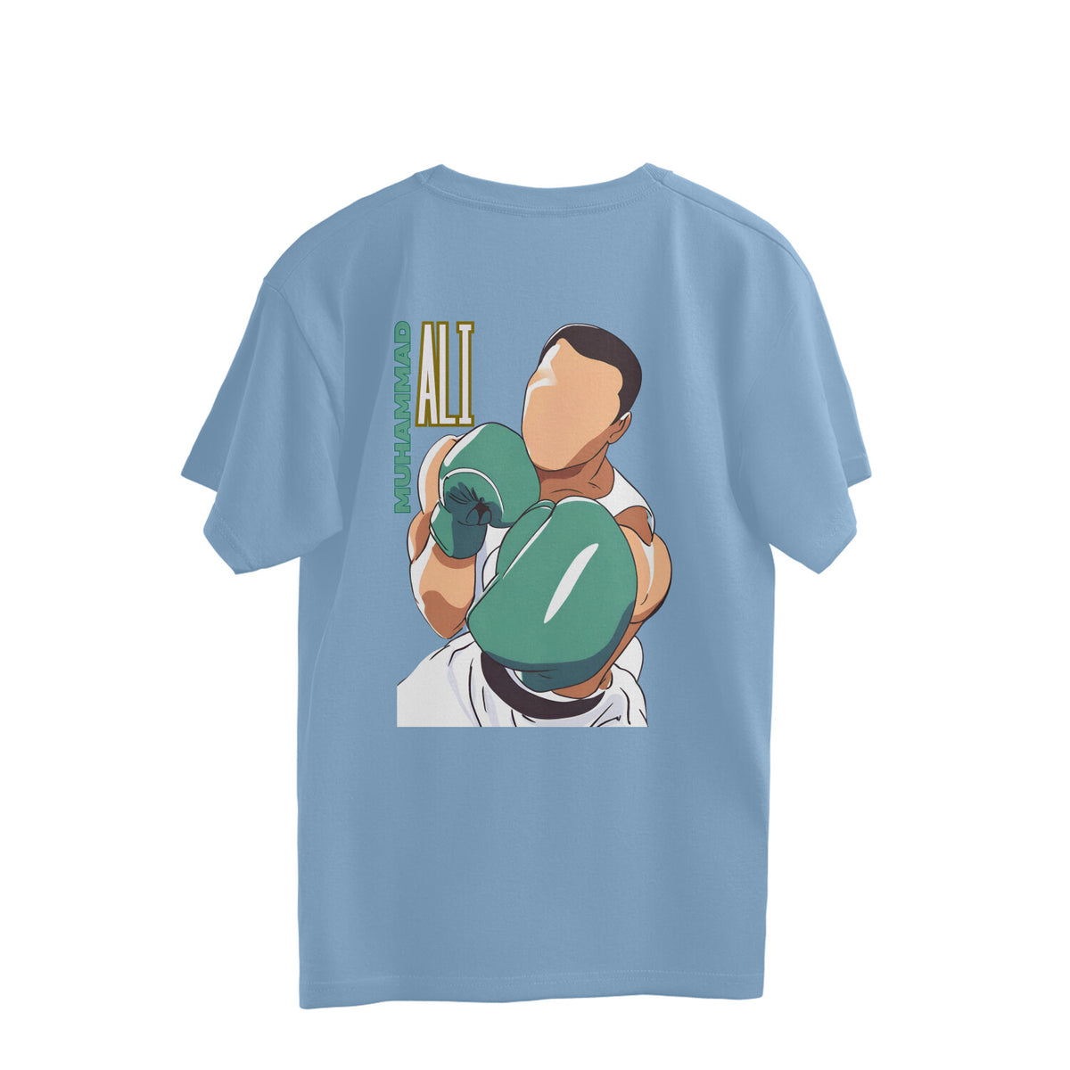 Muhammad Ali Butterfly Bee Quotation Oversized Tshirt
