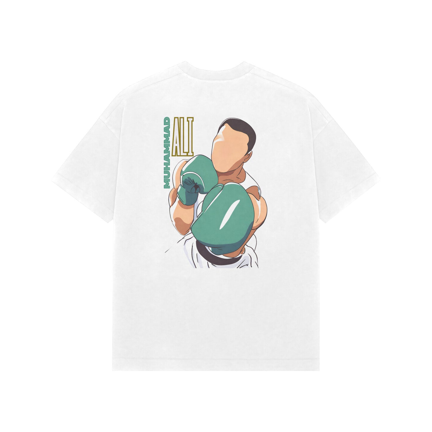 Muhammad Ali Float Like A Butterfly Sting Like A Bee French Terry Cotton Oversized Tshirt