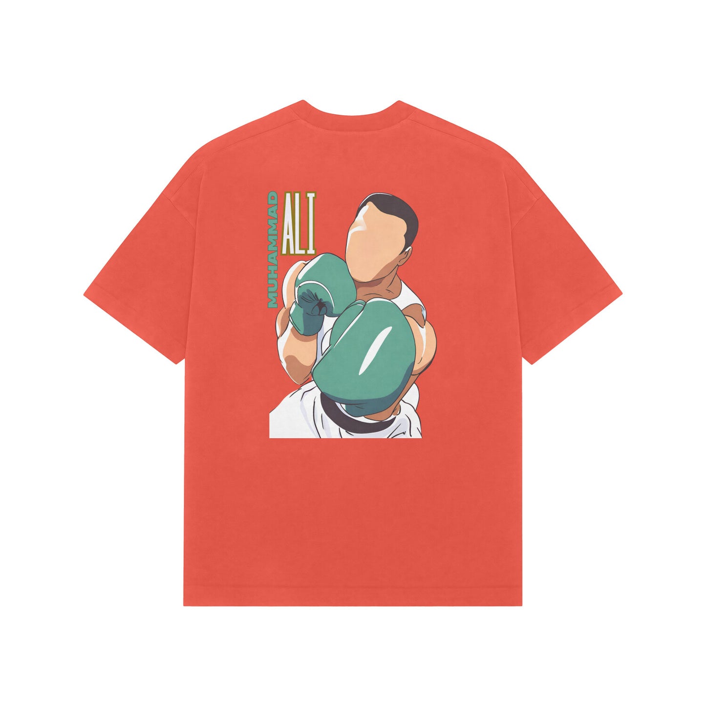 Muhammad Ali Float Like A Butterfly Sting Like A Bee French Terry Cotton Oversized Tshirt