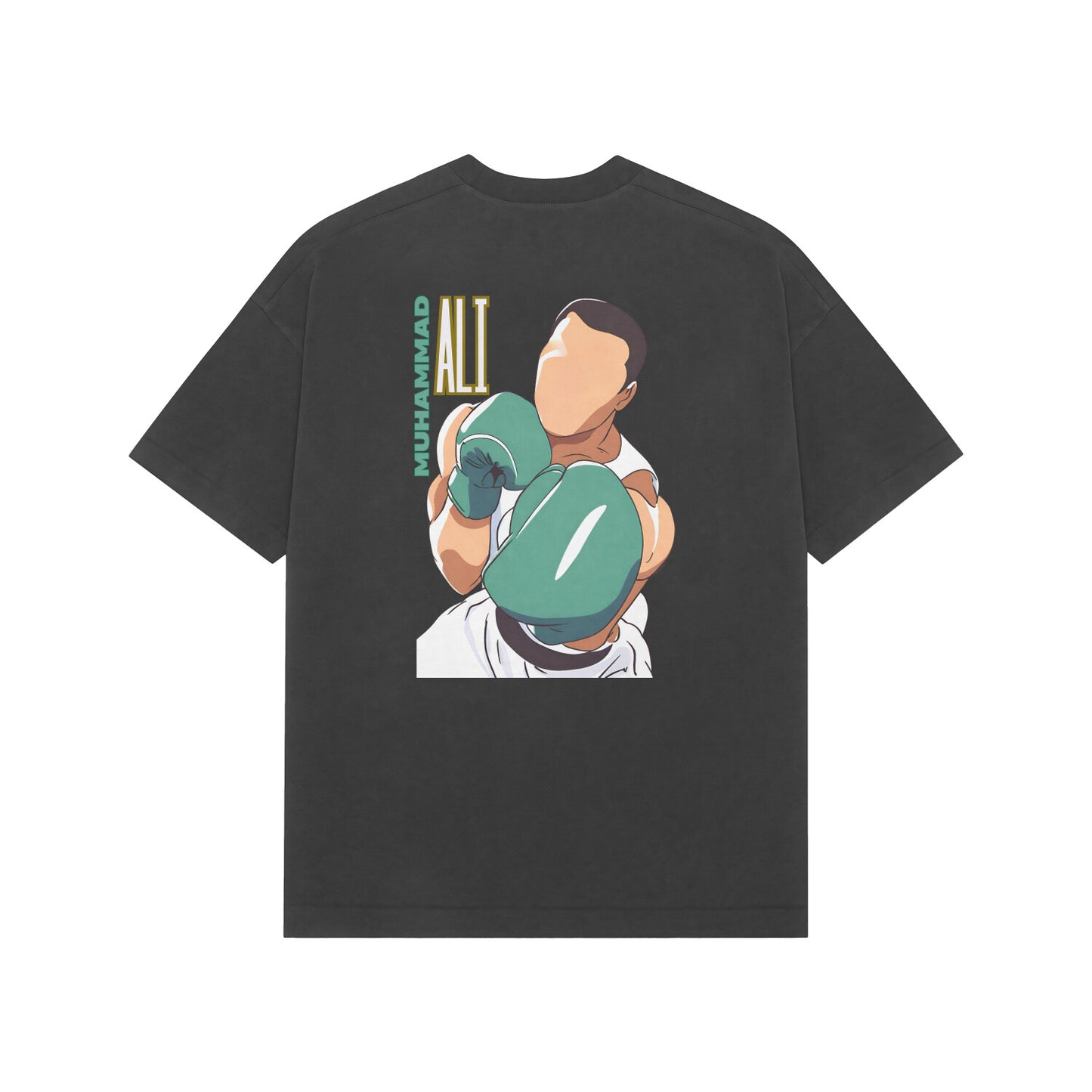 Muhammad Ali Float Like A Butterfly Sting Like A Bee French Terry Cotton Oversized Tshirt