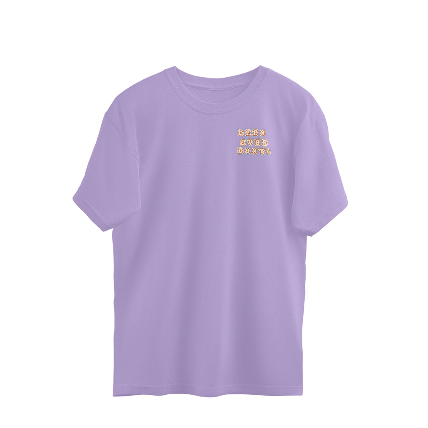 Deen Over Dunya Multi Color Oversize Tshirt