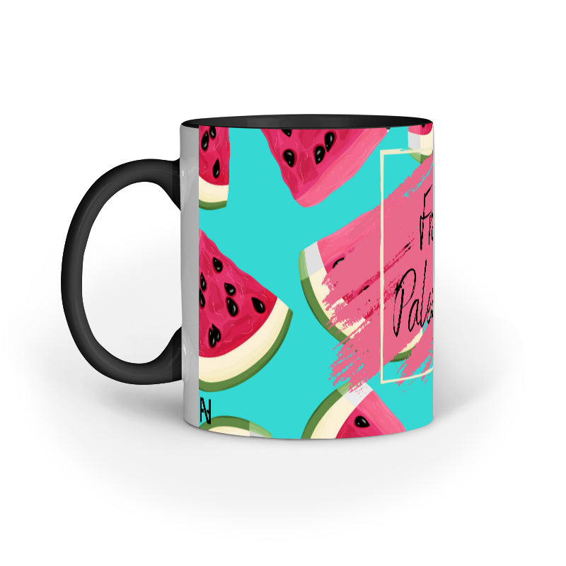 Watermelon Free Palestine Mug