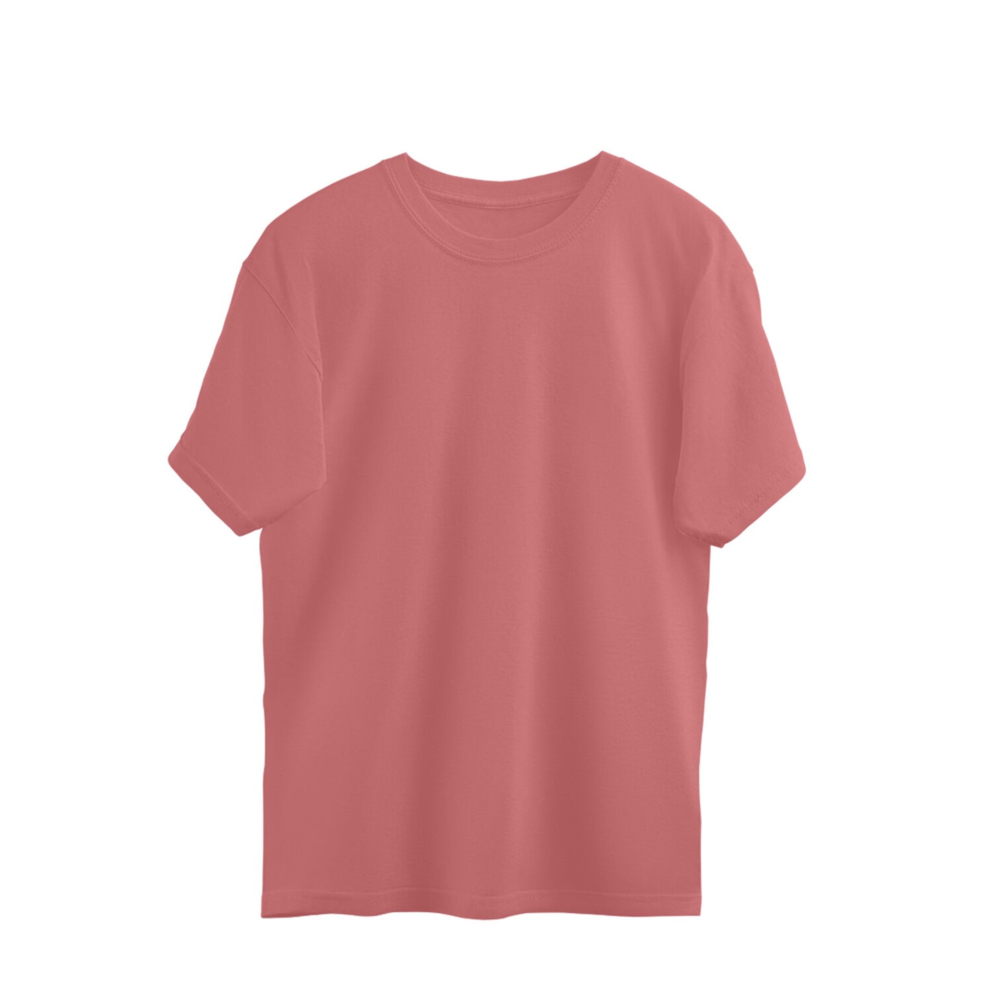 Hamdaan Solid Colors Oversized T-Shirt