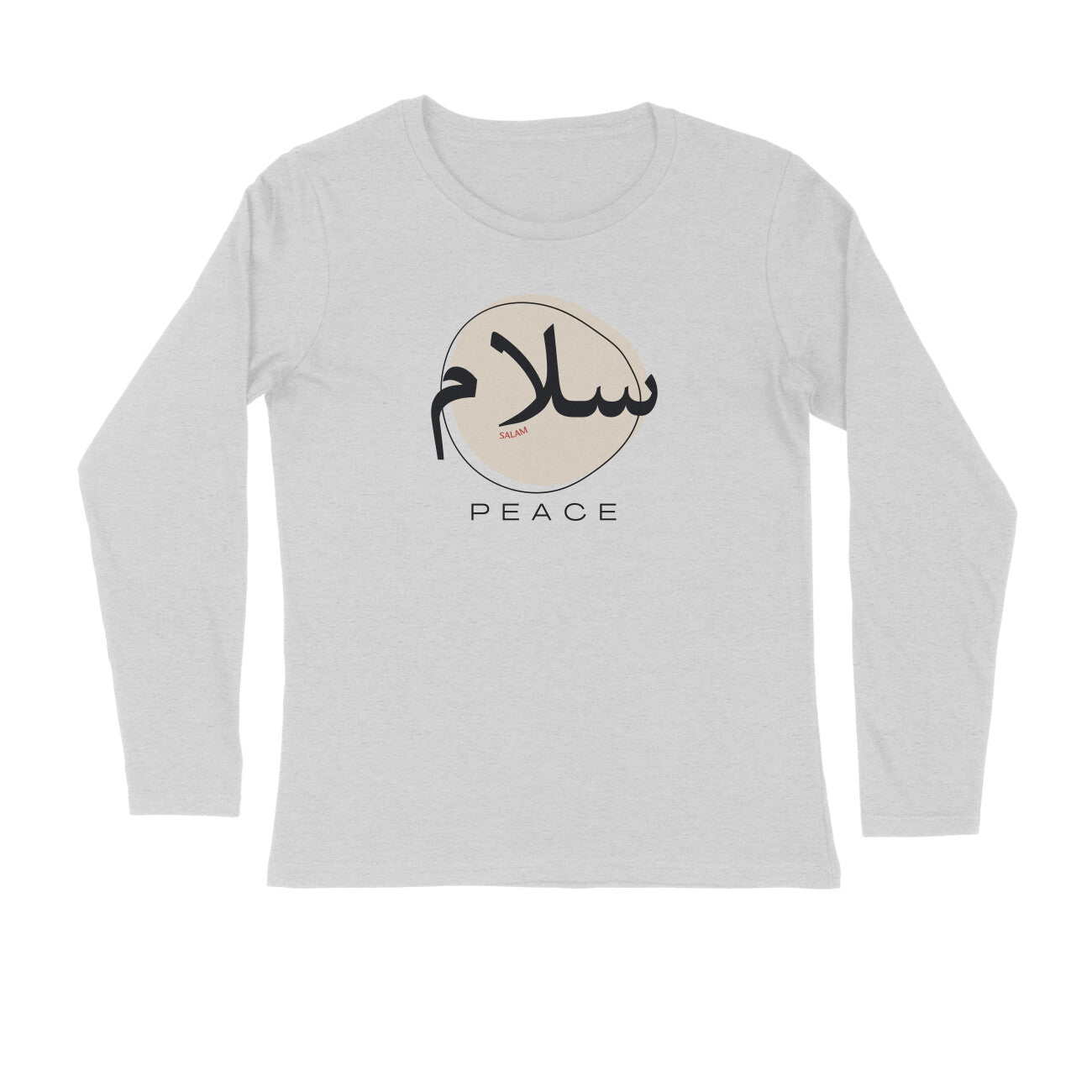 Salam Meaning Full Sleeve Tshirt