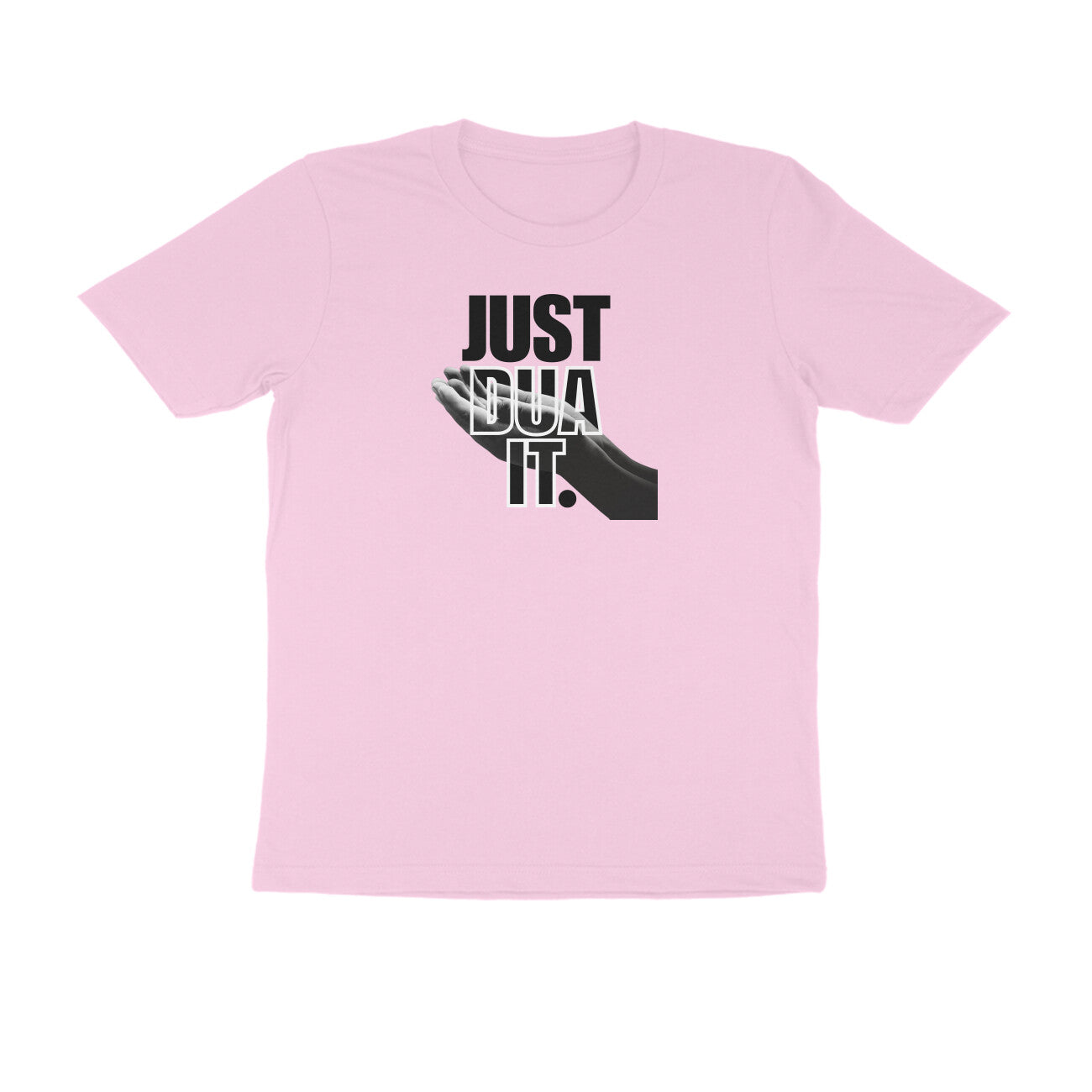Just Dua It BW Half Sleeve Tshirt
