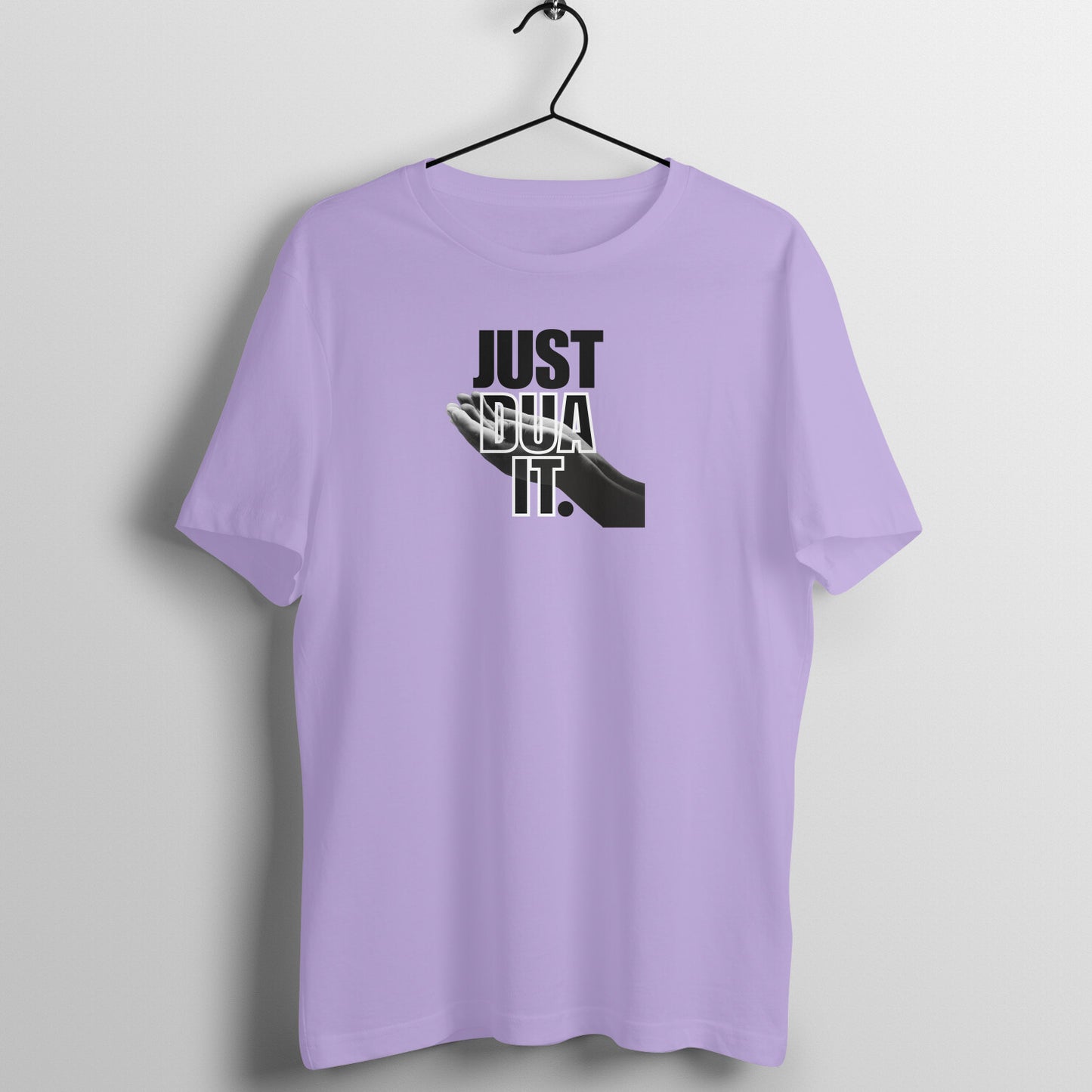 Just Dua It BW Half Sleeve Tshirt