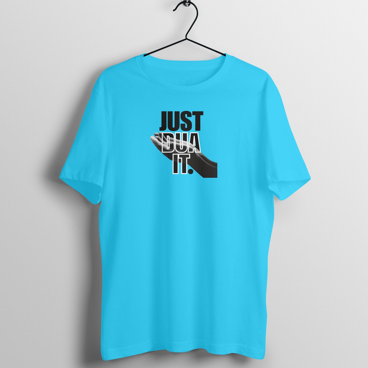 Just Dua It BW Half Sleeve Tshirt