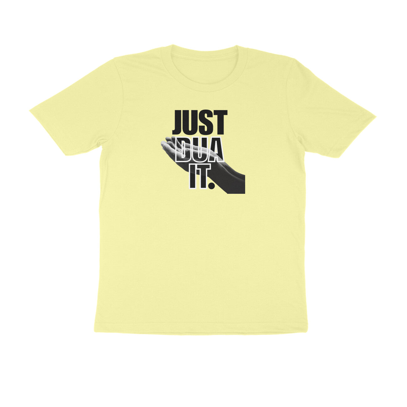 Just Dua It BW Half Sleeve Tshirt