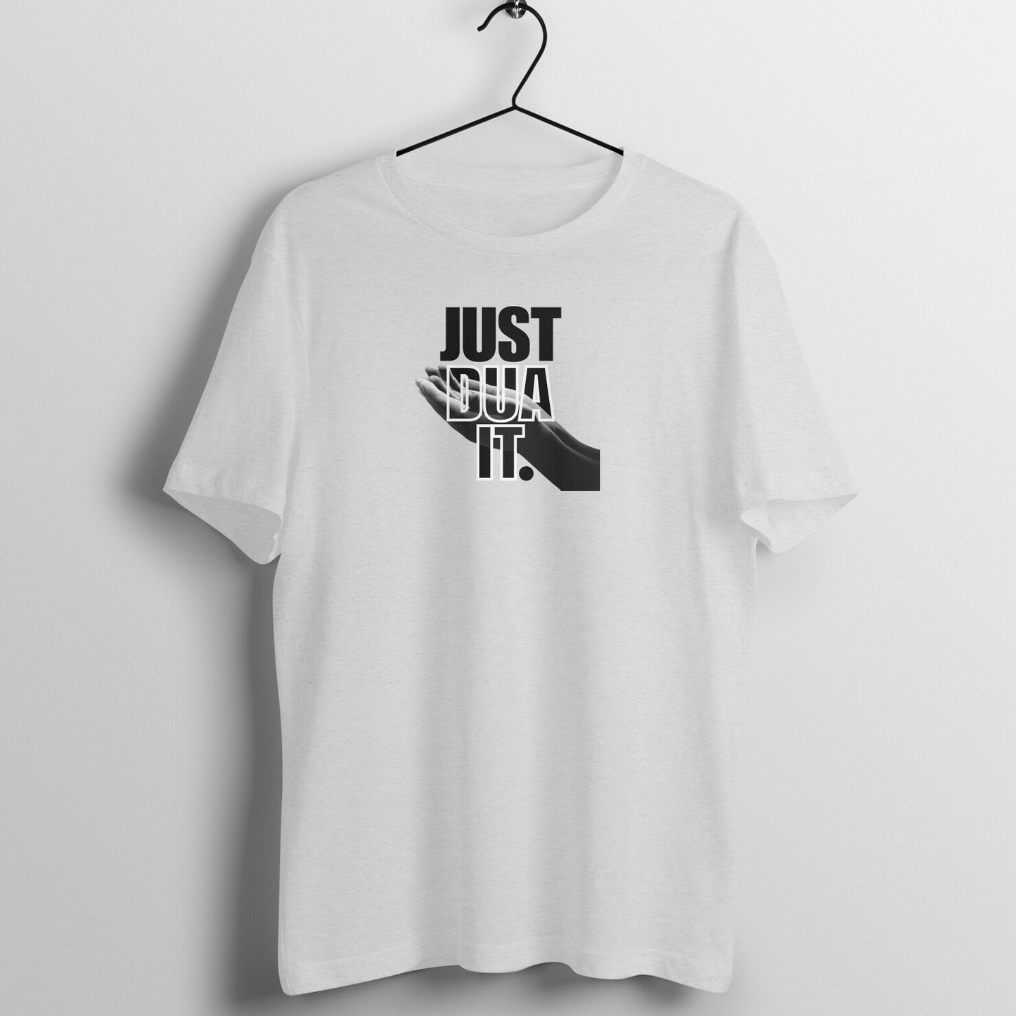 Just Dua It BW Half Sleeve Tshirt