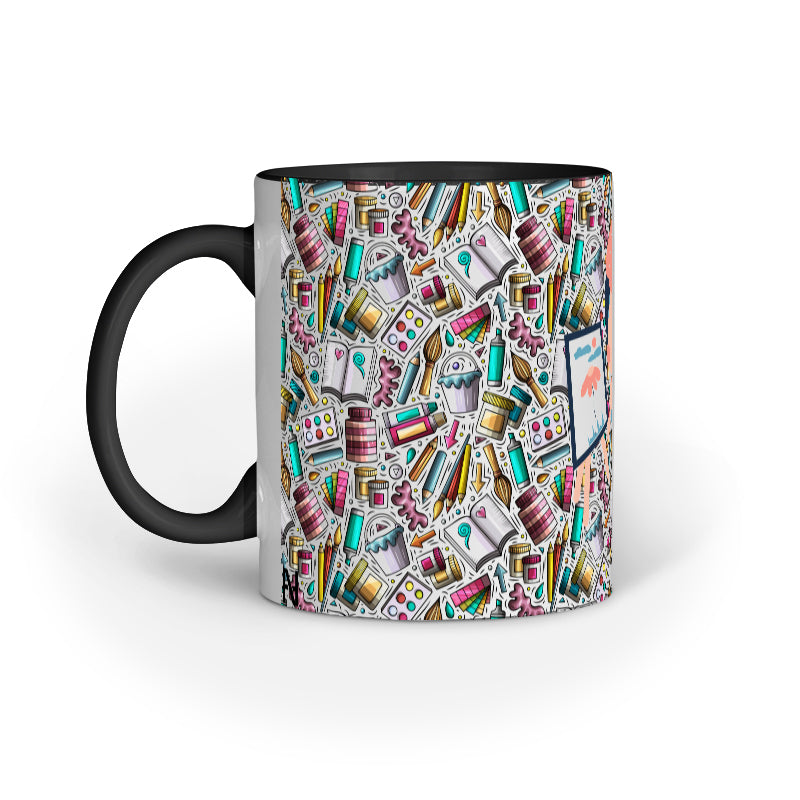 Hijabi Artist Mug