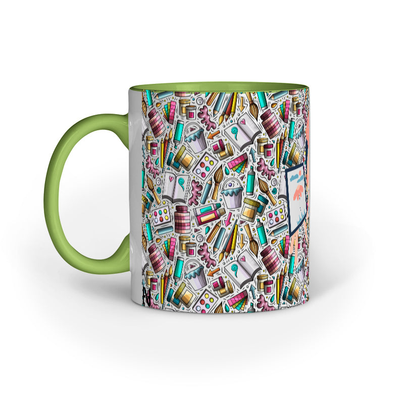 Hijabi Artist Mug
