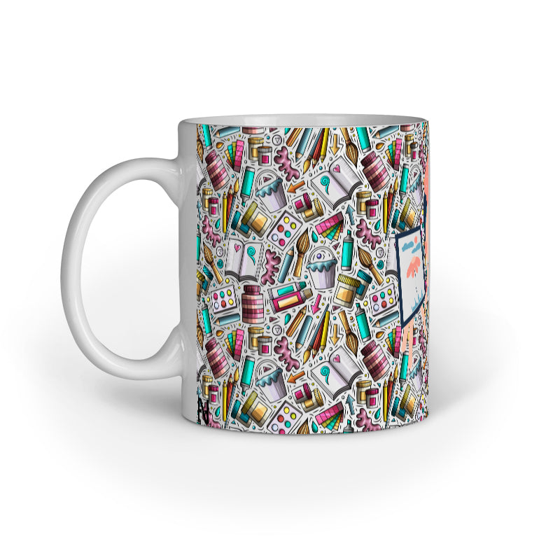 Hijabi Artist Mug