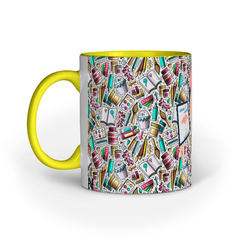 Hijabi Artist Mug