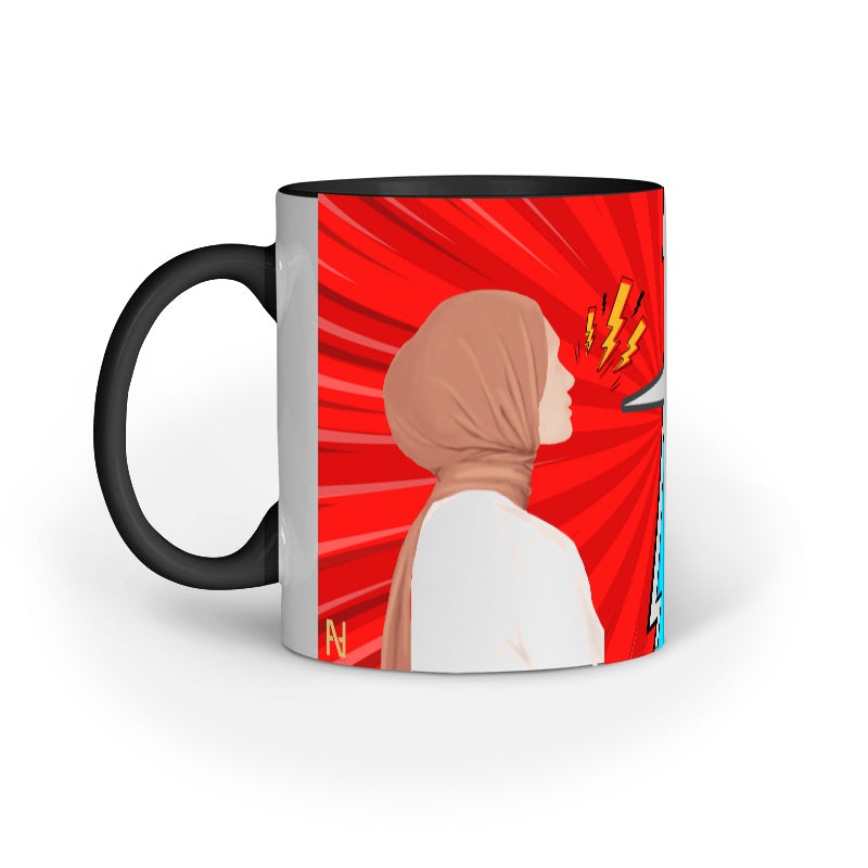 Koi Chai Pila Dou Hijabi RB Mug