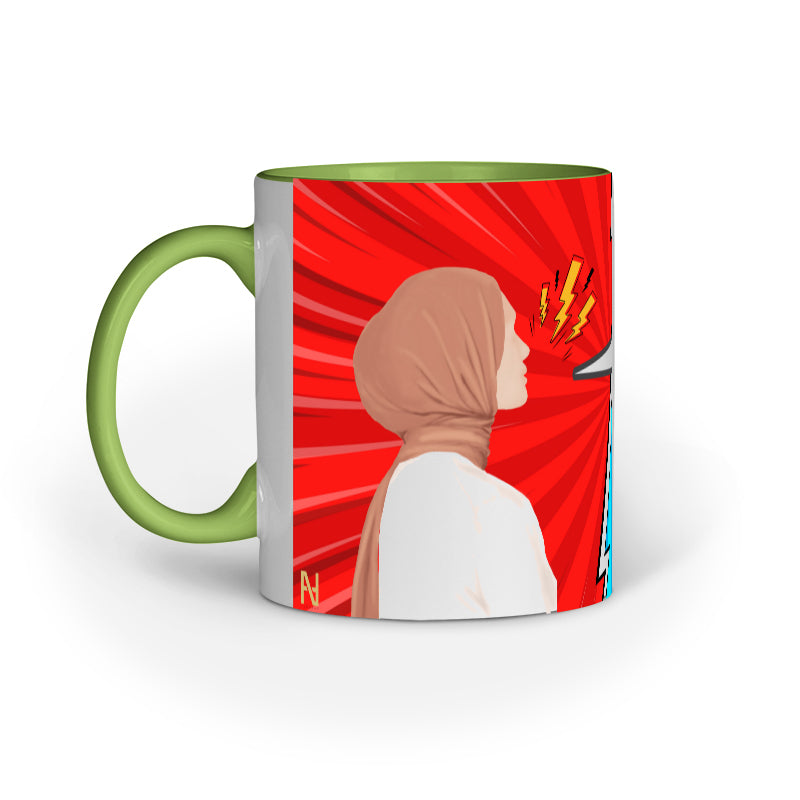 Koi Chai Pila Dou Hijabi RB Mug