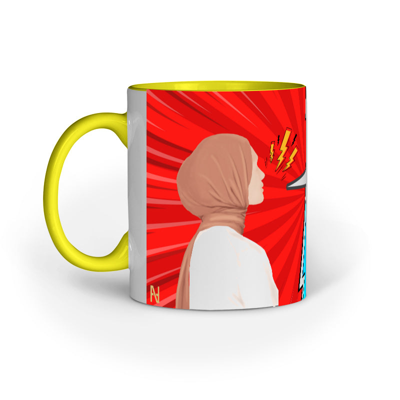 Koi Chai Pila Dou Hijabi RB Mug