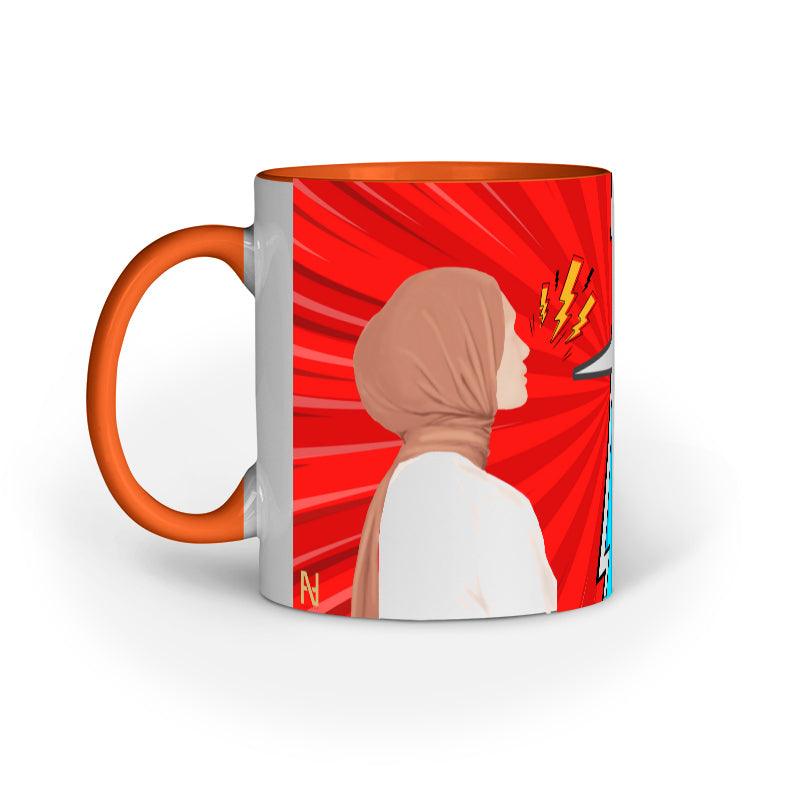 Koi Chai Pila Dou Hijabi RB Mug
