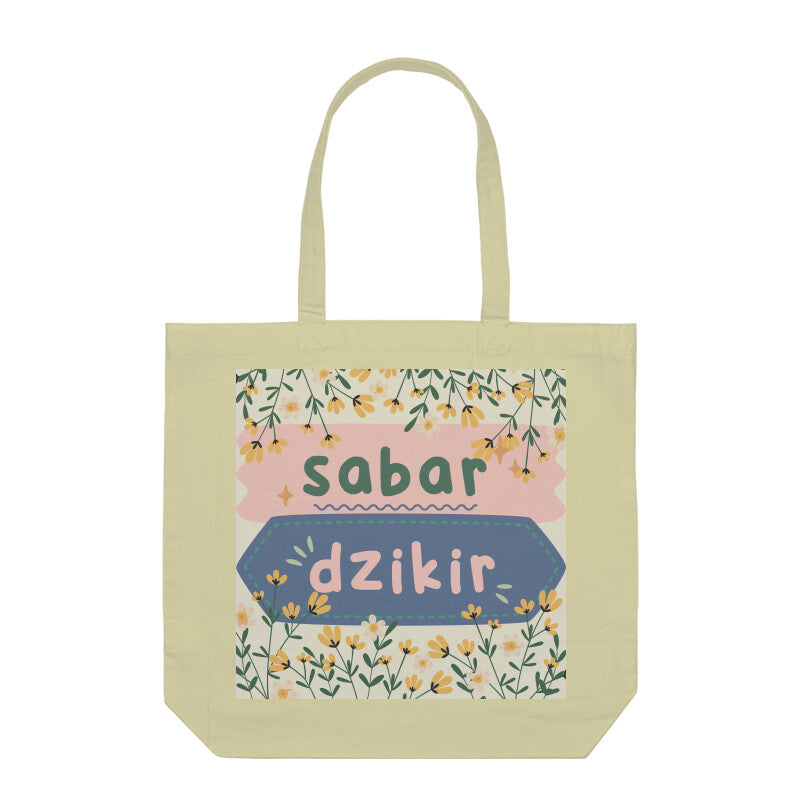 Sabr Dzikir Tote Bag
