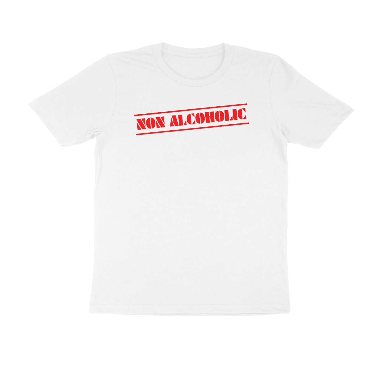 Non Alcoholic Half Sleeve Tshirt