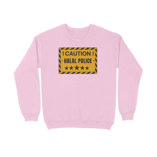 Caution Halal Police Sweatshirt