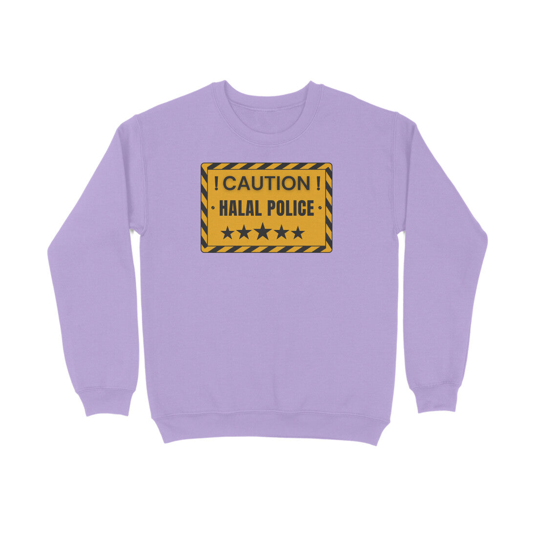 Caution Halal Police Sweatshirt