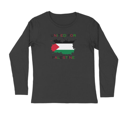 United For Palestine Full Sleeve Tshirt