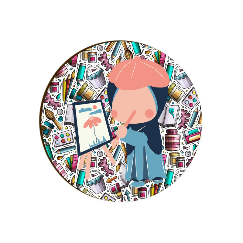 Hijabi Artist Coaster
