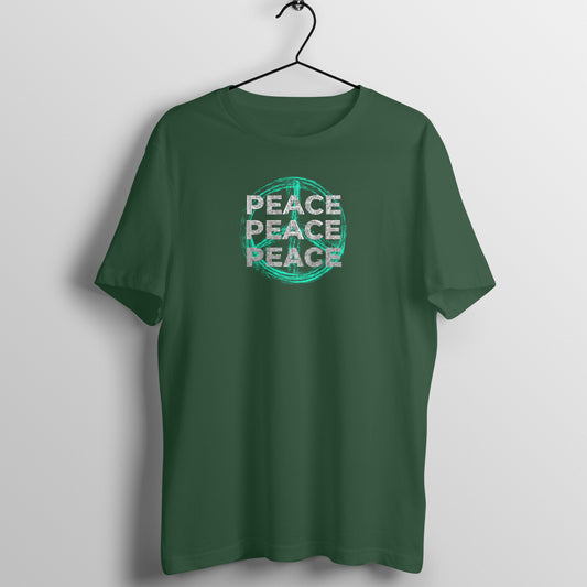 Peace BL Half Sleeve Tshirt