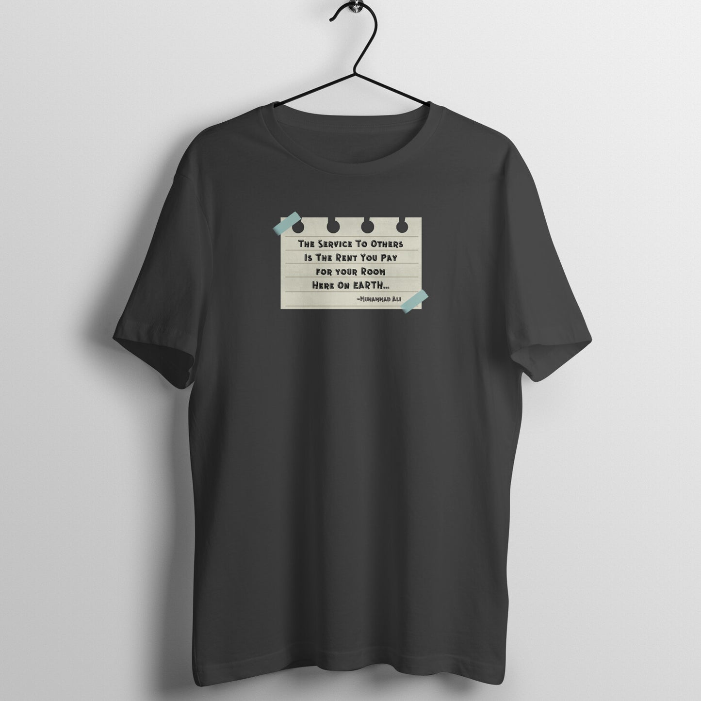 Muhammad Ali Quote - Service to Others Half Sleeve Tshirt