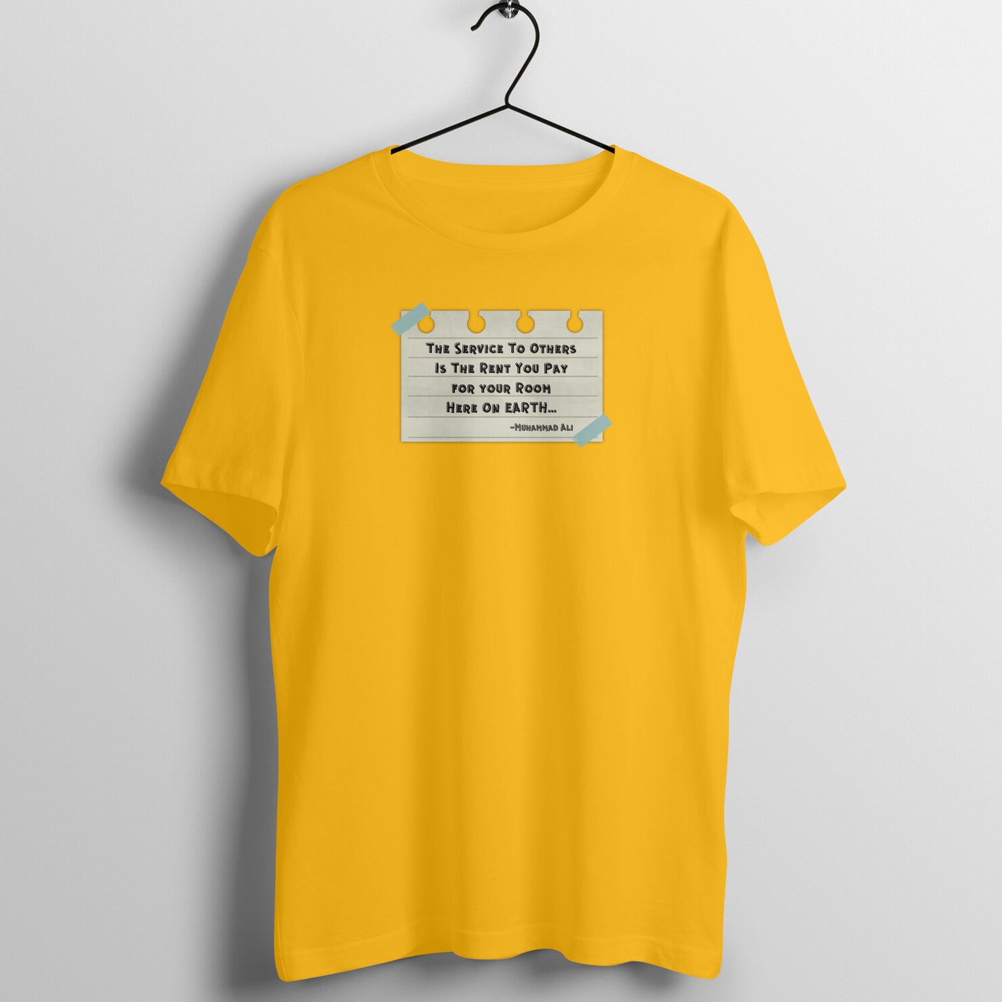 Muhammad Ali Quote - Service to Others Half Sleeve Tshirt
