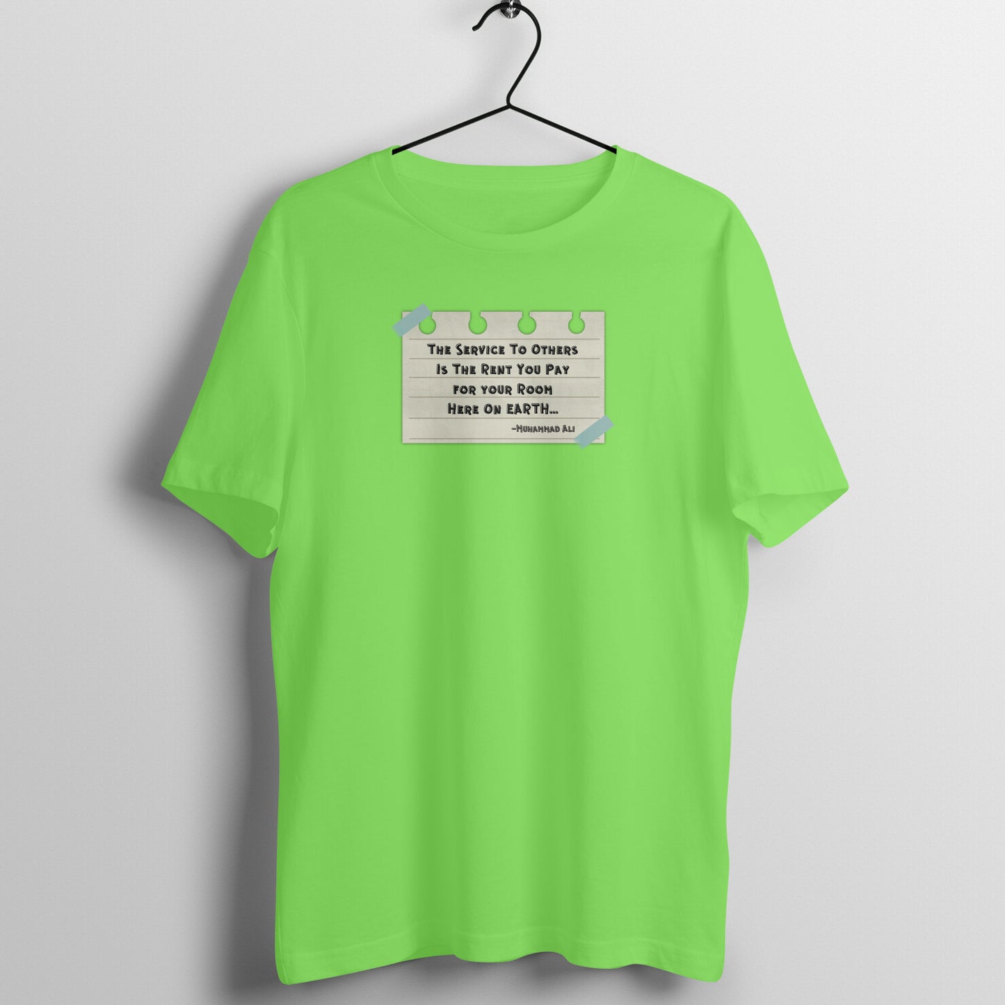 Muhammad Ali Quote - Service to Others Half Sleeve Tshirt