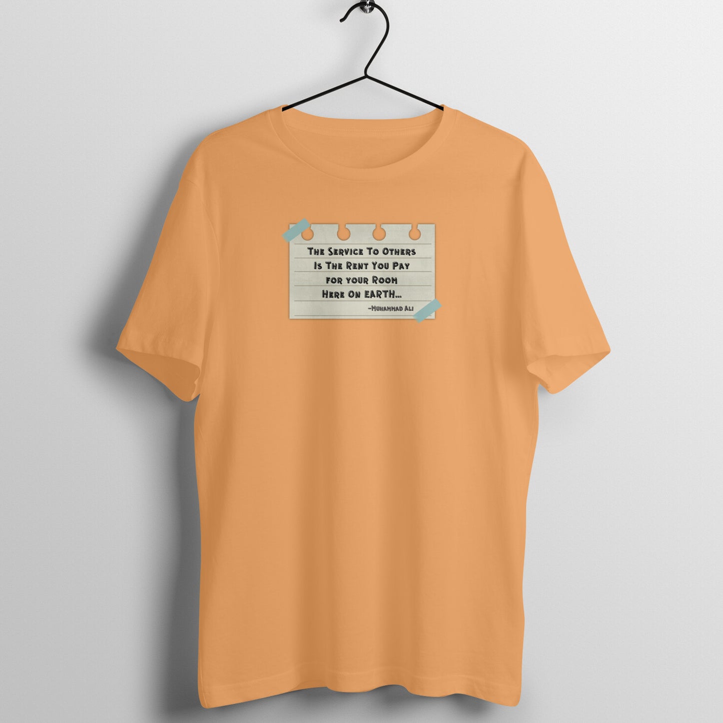 Muhammad Ali Quote - Service to Others Half Sleeve Tshirt