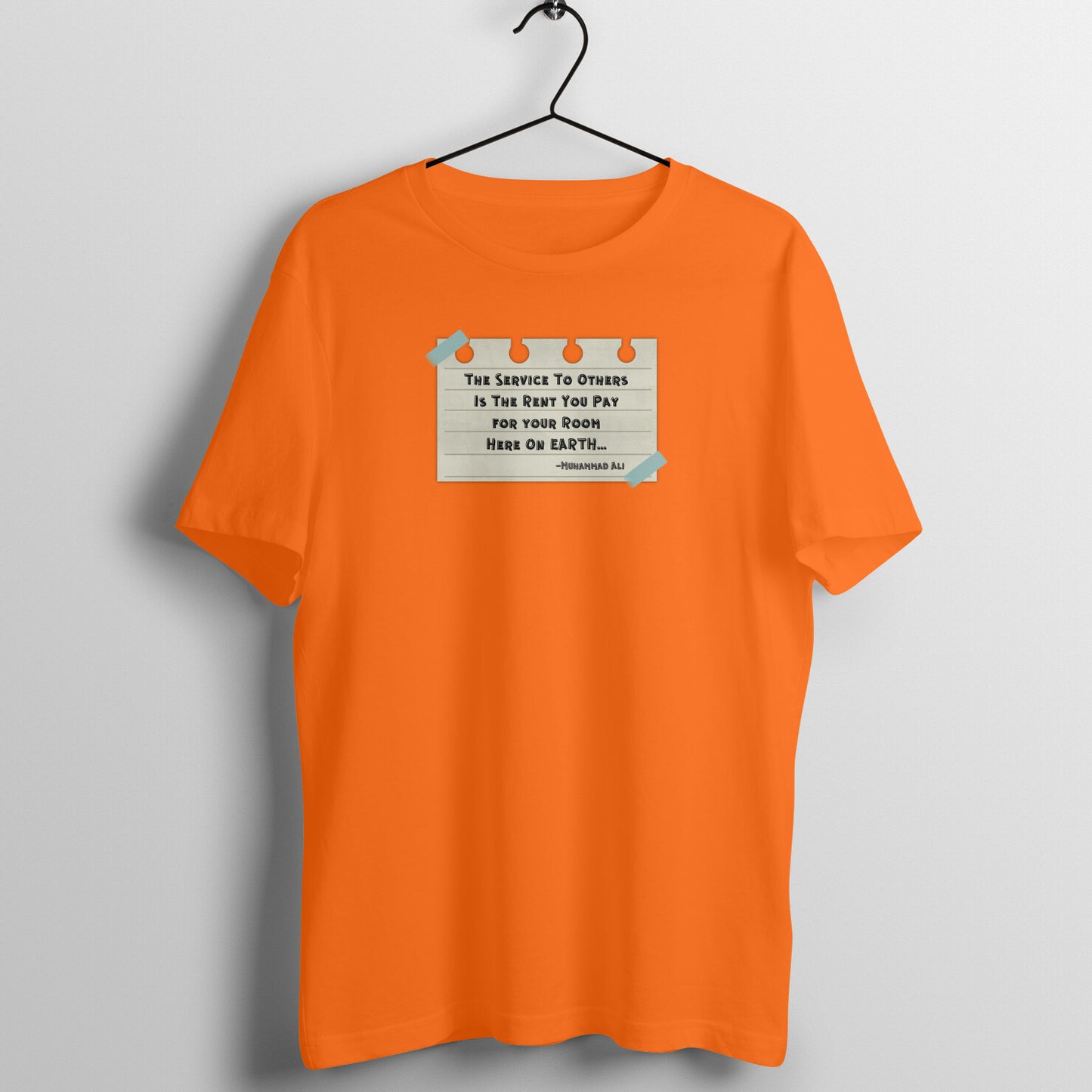 Muhammad Ali Quote - Service to Others Half Sleeve Tshirt