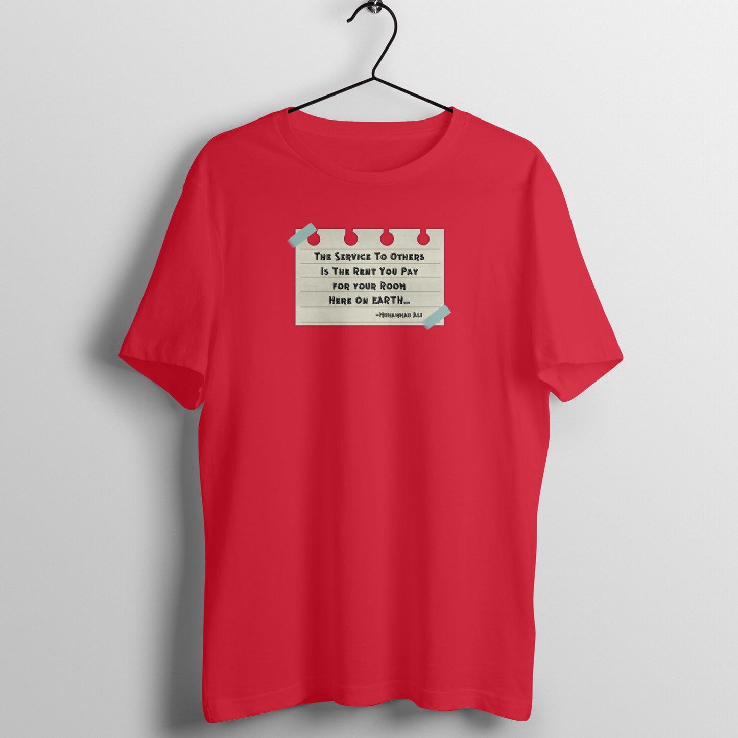 Muhammad Ali Quote - Service to Others Half Sleeve Tshirt